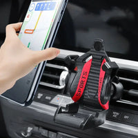 Racing Seat Shape Car Phone Holder Auto Air Vent Mobile Phone Clip 360 - Trustymall