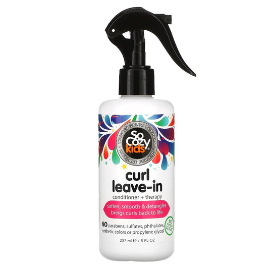 Socozy Kids Curl Leave In Conditioner + Therapy - 8 Fl Oz