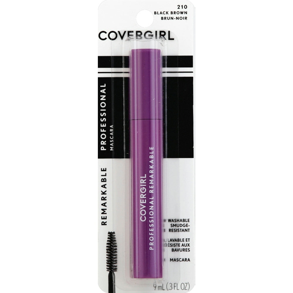 CoverGirl Professional Remarkable Washable Mascara Black Brown 210