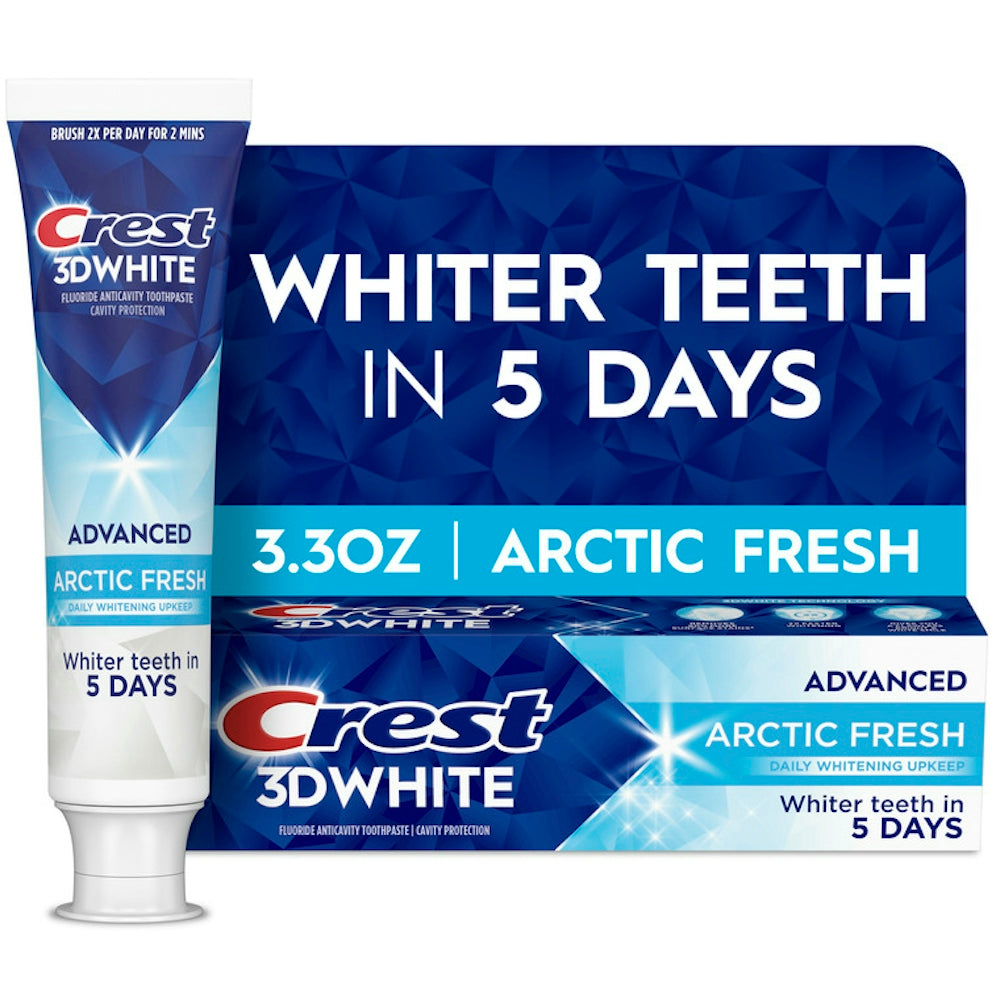 Crest 3D White Advanced Teeth Whitening Arctic Fresh Toothpaste - 3.3oz
