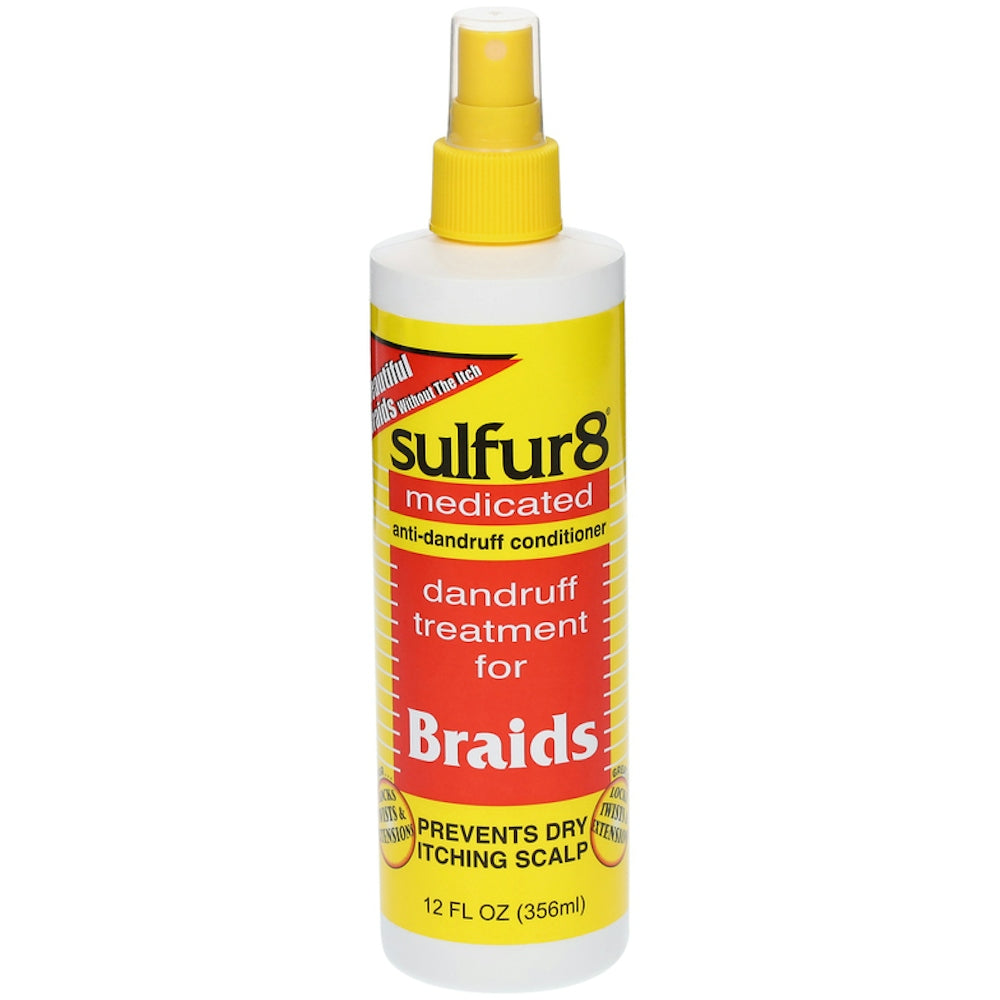 Sulfur8 Sulfur 8 Medicated Dandruff Treatment Spray For Braids 8oz