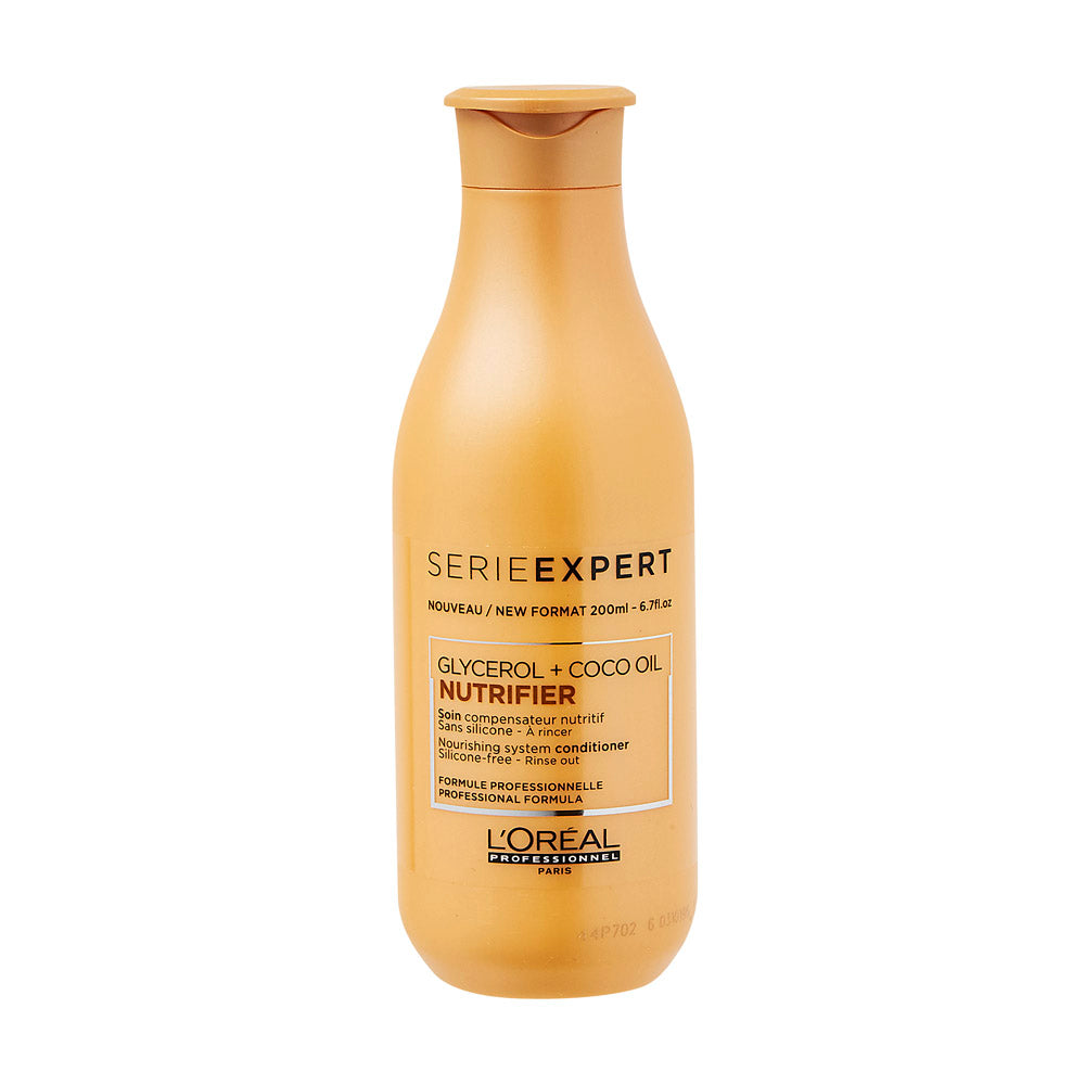 L'Oreal Professionnel Serie Expert - Nutrifier Glycerol + Coco Oil Nourishing System Silicone-Free Conditioner 200ml/6.7oz