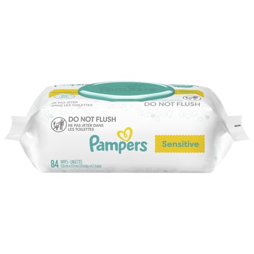 Pampers Baby Wipes Sensitive Perfume Free 84 Count
