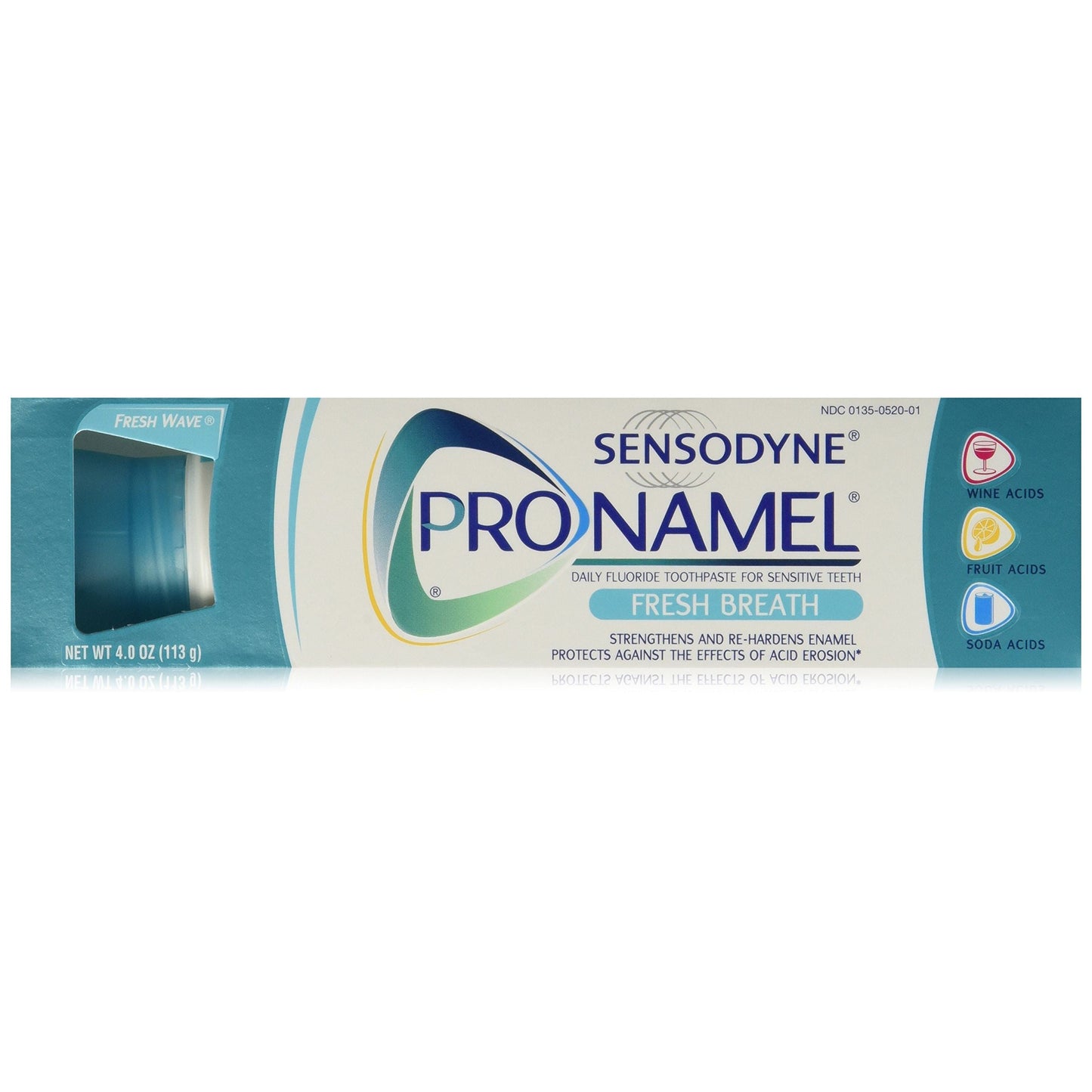 Sensodyne Pronamel Fresh Wave Fluoride Toothpaste For Sensitive Teeth