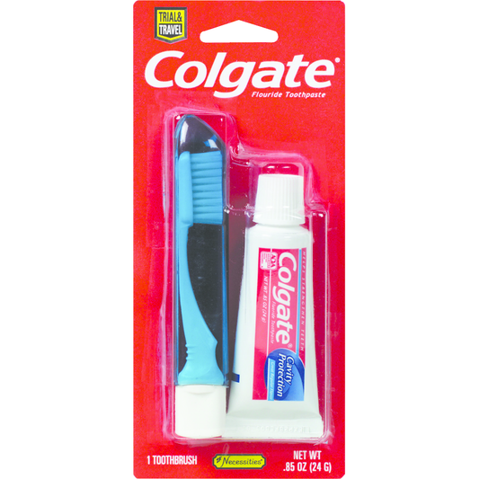 Lil' Necessities Crest Toothpaste & Toothbrush - Multi 1oz 1Pk BP