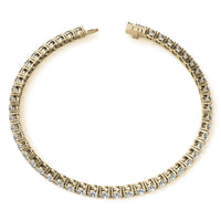 8.5 CTW Lab Grown Diamond Tennis Bracelet in 14kt White/Yellow Gold