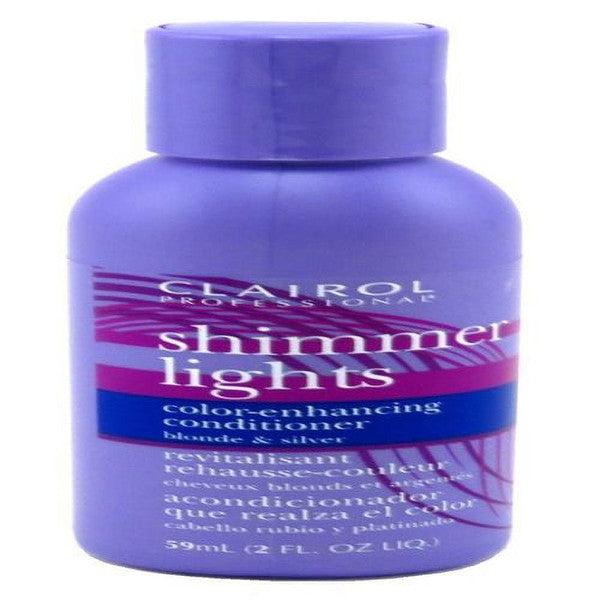 Clairol Professional Shimmer Lights Color Enhancing Conditioner, 2 Oz
