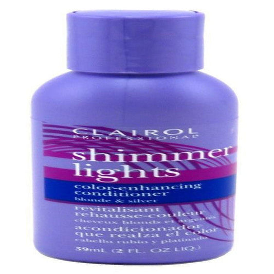 Clairol Professional Shimmer Lights Color Enhancing Conditioner, 2 Oz