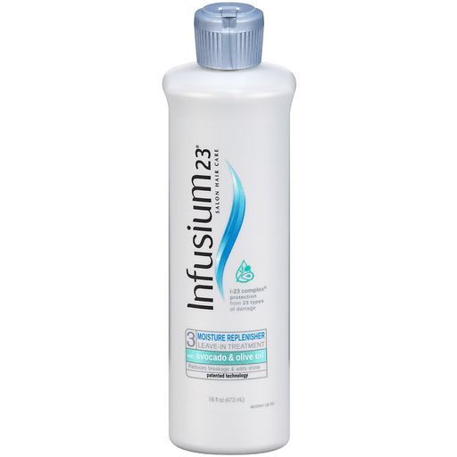 Infusium 23 Leave In Treatment, 3, Moisture Replenisher, With Avocado & Olive Oil 16 Oz