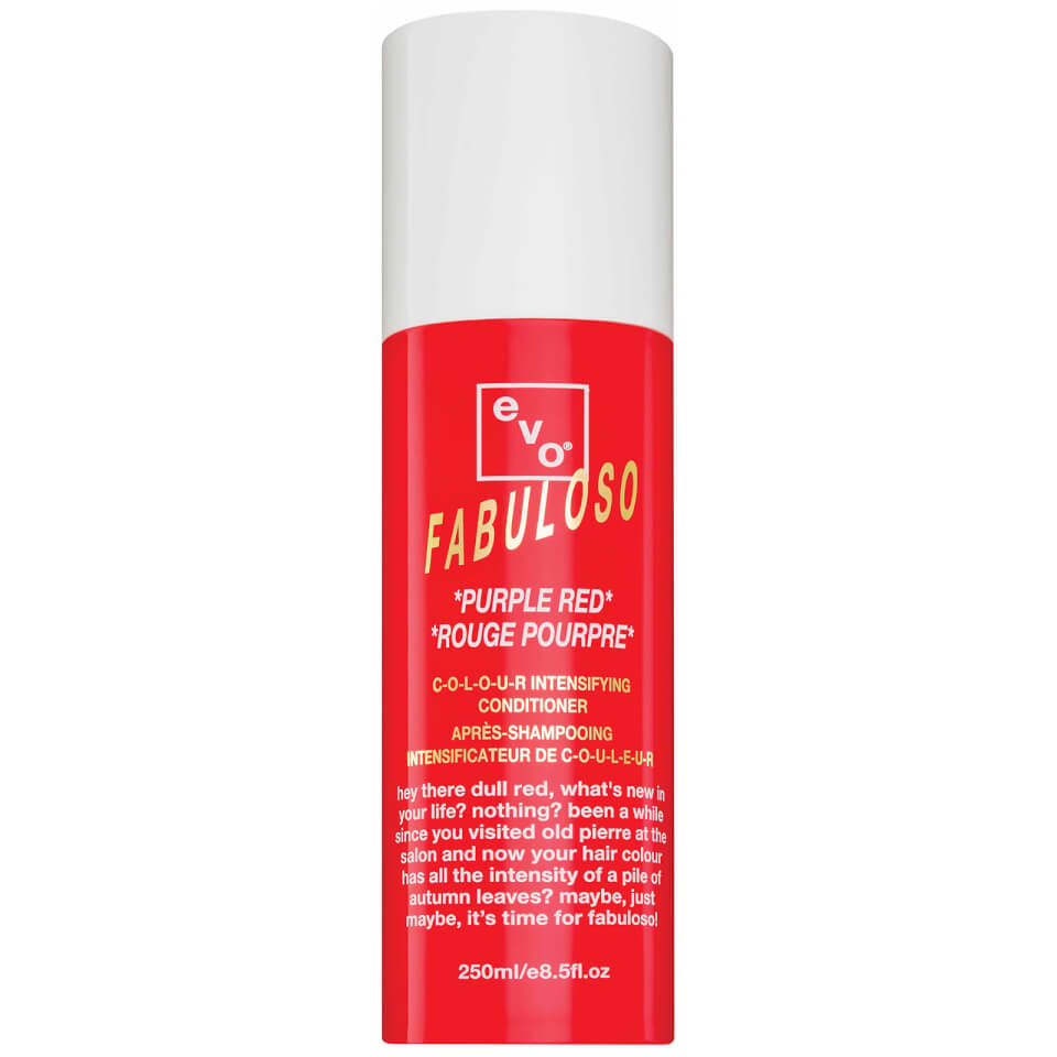 EVO Fabuloso Тонирующий Бальзам-уход Colour Intensifying Conditioner Purple Red, Красный Пурпур, 250 Мл