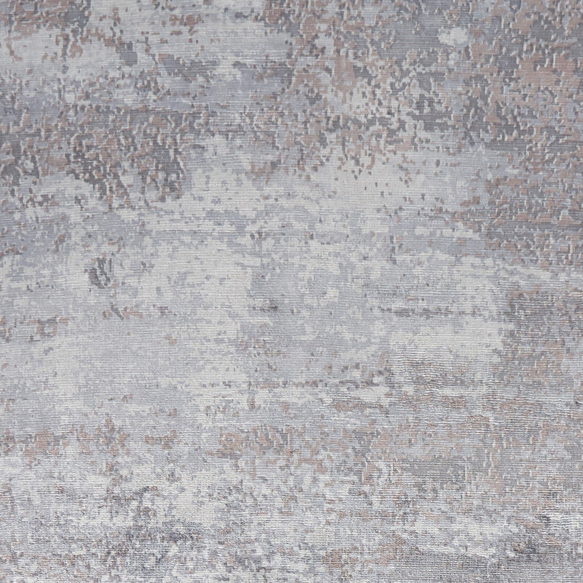 8inchesx10inches Slate Grey Hand Loomed Abstract Brushstroke Indoor