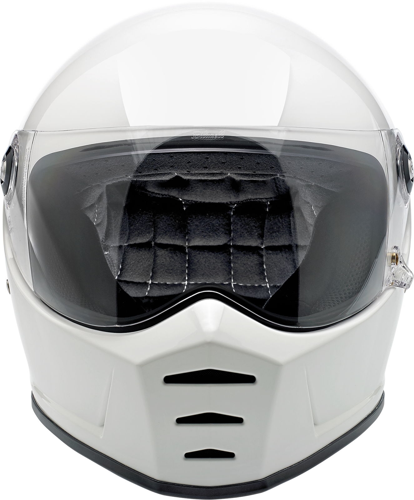 BILTWELL Lane Splitter Helmet - Gloss White - Small 1004-104-102
