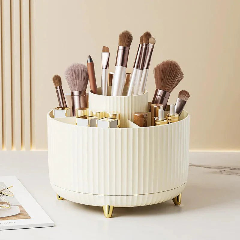 360° Swivel Makeup Brush Holder