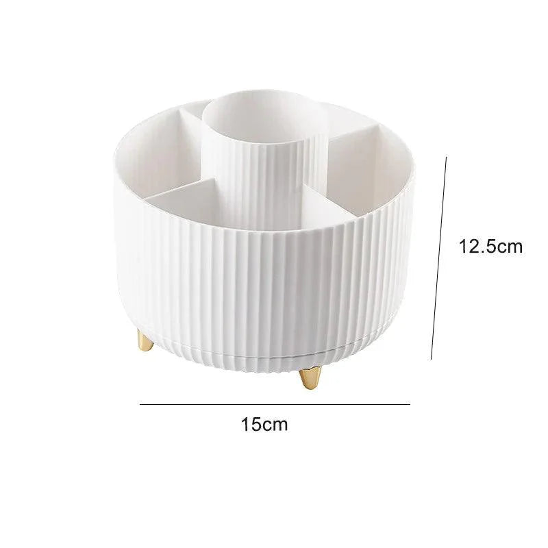 360° Swivel Makeup Brush Holder