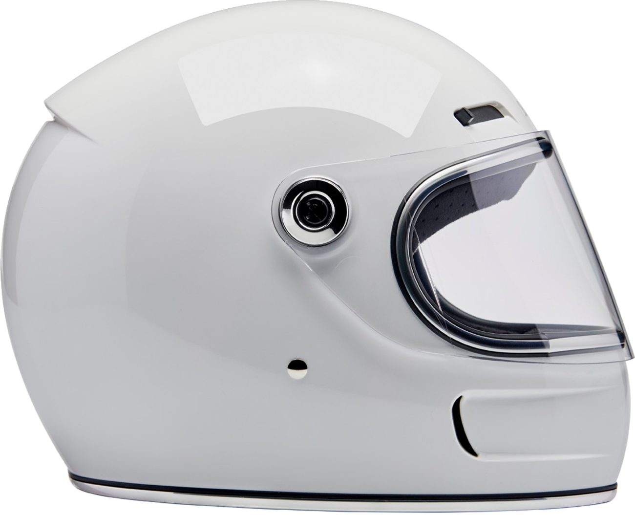BILTWELL Gringo SV Helmet - Gloss White - Small 1006-104-502