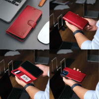 Casper iPhone 16 Pro Wallet Case Leather MagSafe