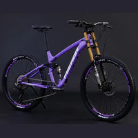 Mieaor™ TrailBlaze Pro – Full Suspension MTB (26/27.5", 11-Speed, Oil - Trustymall