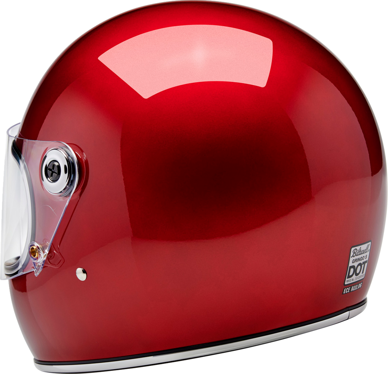 BILTWELL Gringo S Helmet - Metallic Cherry Red - 2XL 1003-351-506
