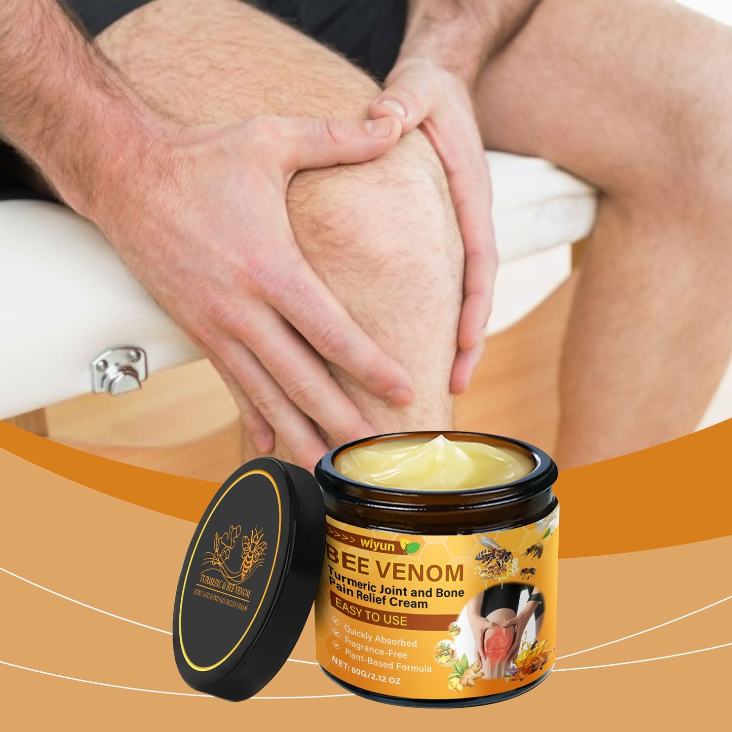 Joint Relief Cream Soothes Daily Joints And Muscles To Boost Vitality Gently Apply Body Care Cream