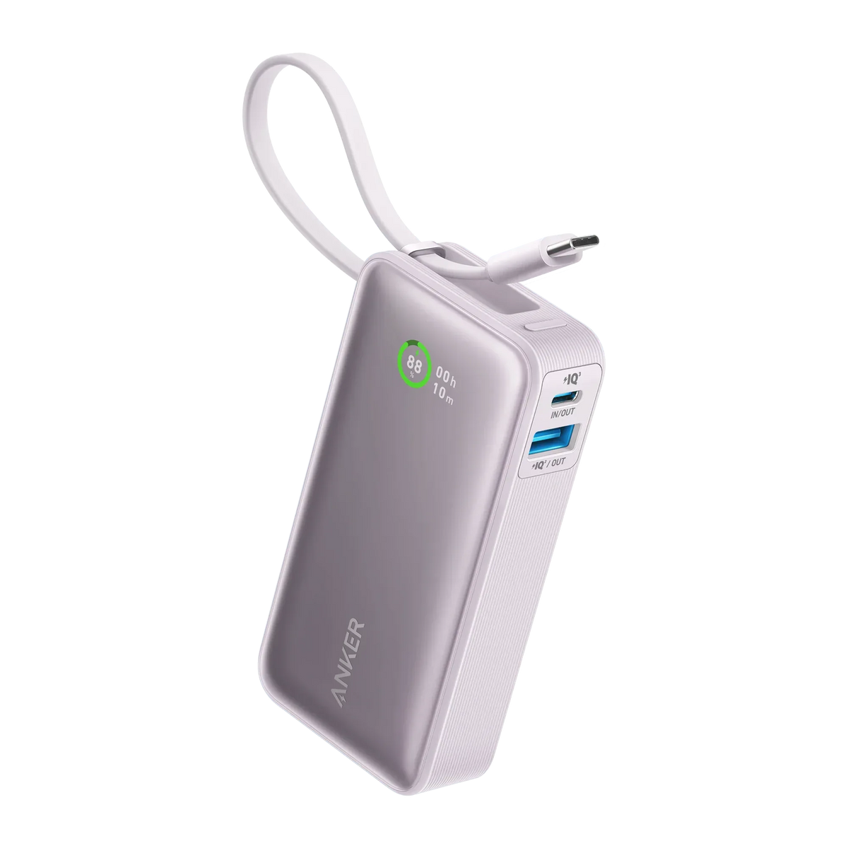 Anker Nano Power Bank (30W, Built-In USB-C Cable) - Trustymall