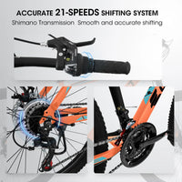 A26322 TrailLite™ – 26" Aluminum Mountain Bike (21-Speed, Dual Disc, - Trustymall