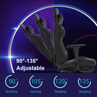 High Back Ergonomic Office Chair With Lumbar Support Grey