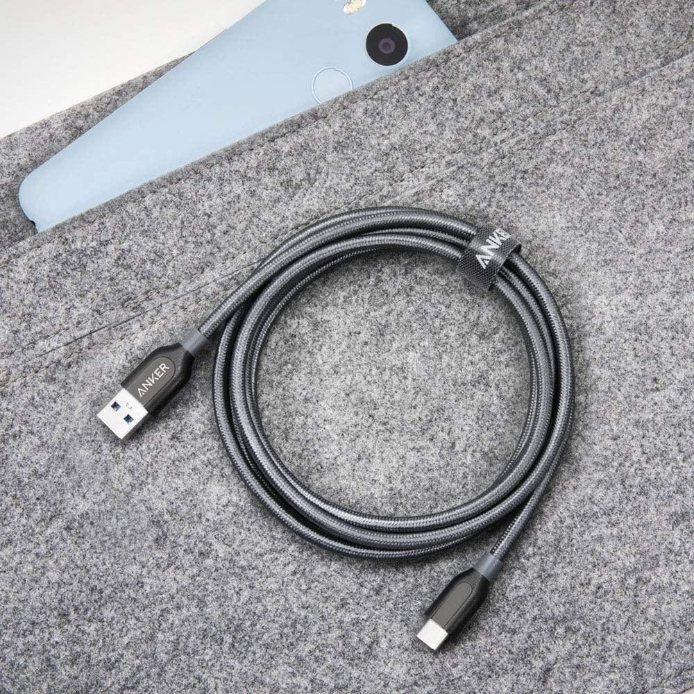 Anker <b>Powerline+</b> USB C to USB 3.0 Cable (3 ft, 6 ft) - Trustymall