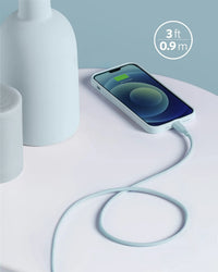 Anker <b>641</b> USB-C to Lightning Cable (Flow, Silicone) - Trustymall