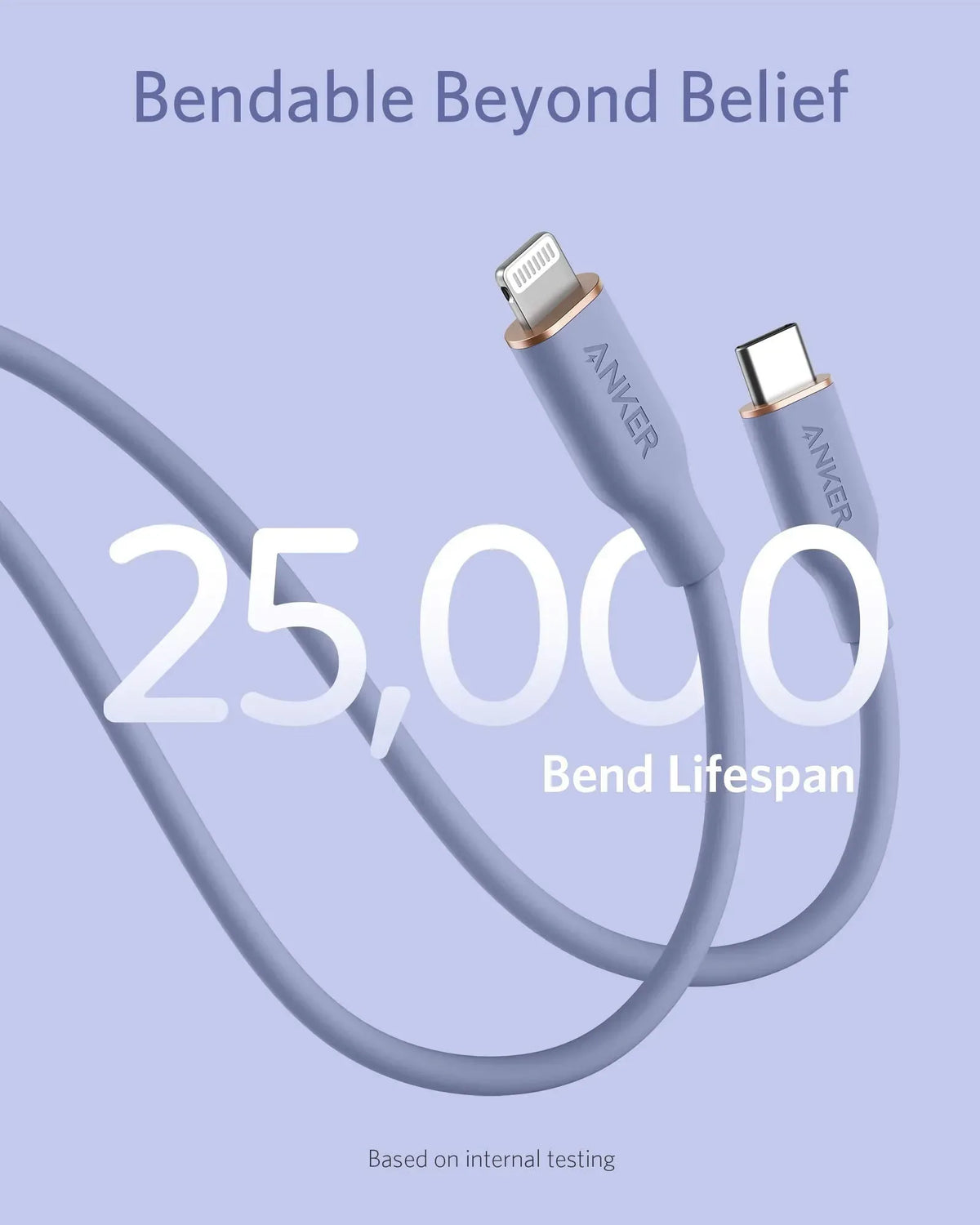 Anker <b>641</b> USB-C to Lightning Cable (Flow, Silicone) - Trustymall