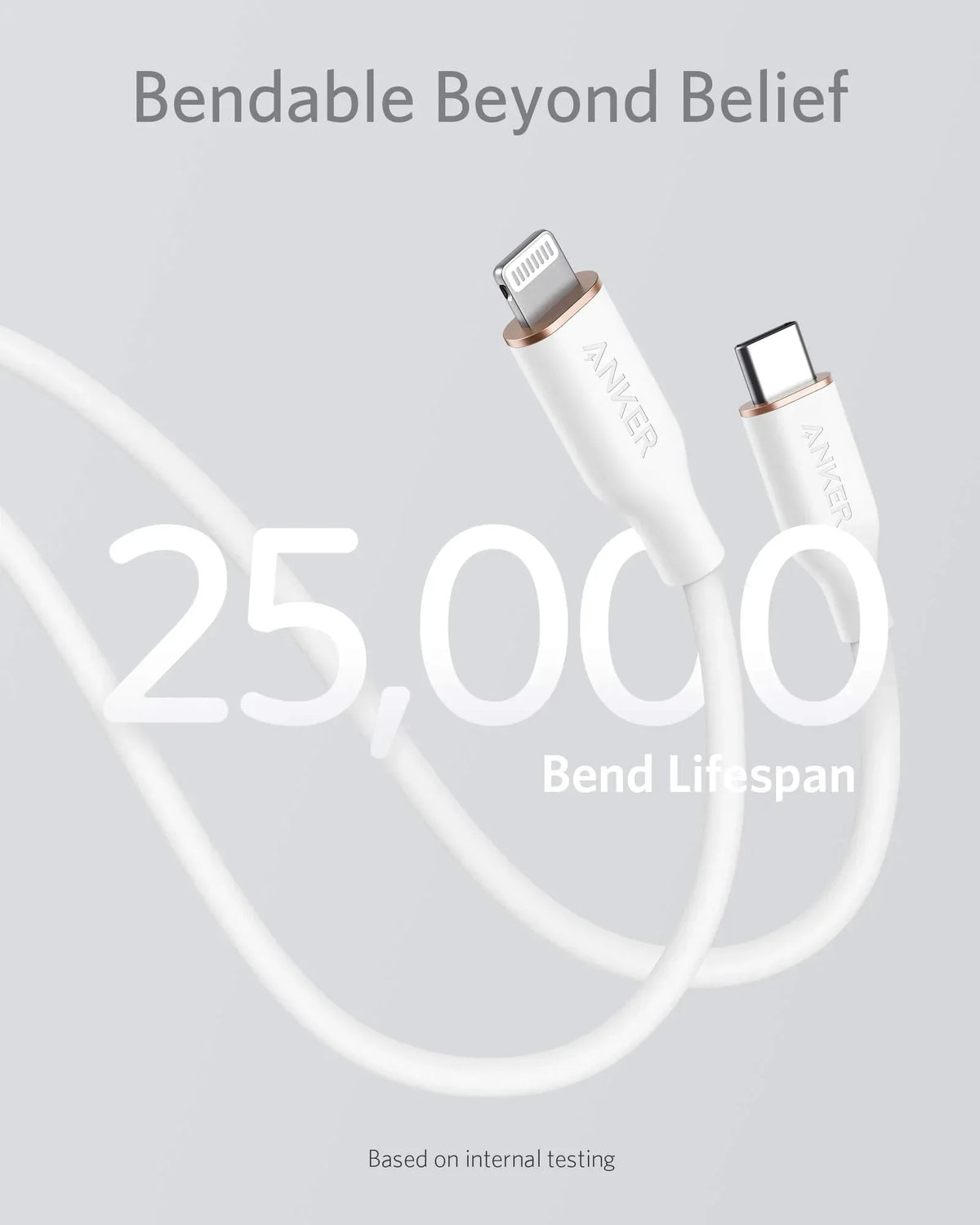 Anker <b>641</b> USB-C to Lightning Cable (Flow, Silicone) - Trustymall
