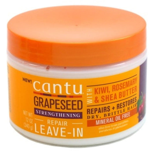Cantu Grapeseed Leave In Conditioner Repair Cream 340 Gr