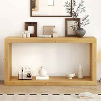 Modern Minimalist Entrance Table, Square Shaped Fashion Design, Easy