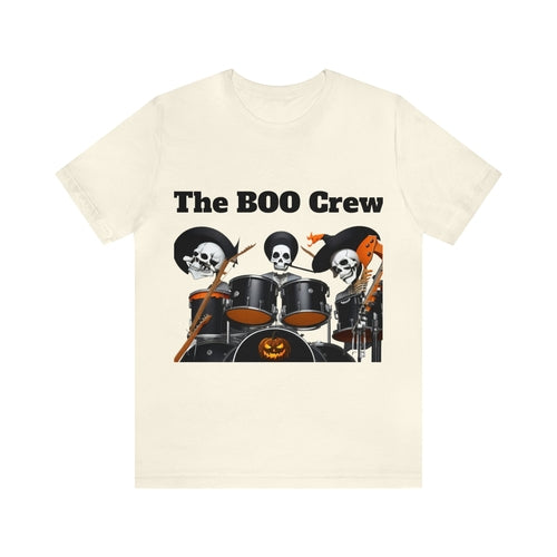 Halloween Boo Crew Skeletons Rock Band Unisex Jersey Short Sleeve Men'