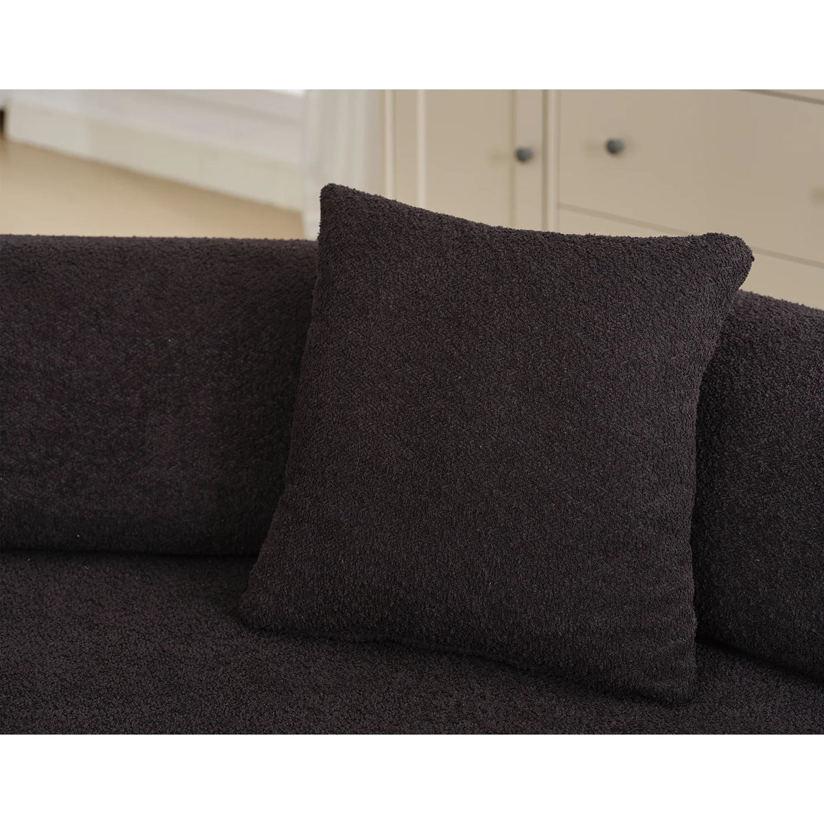 Simple black and white illustration related to design or furniture specifications.