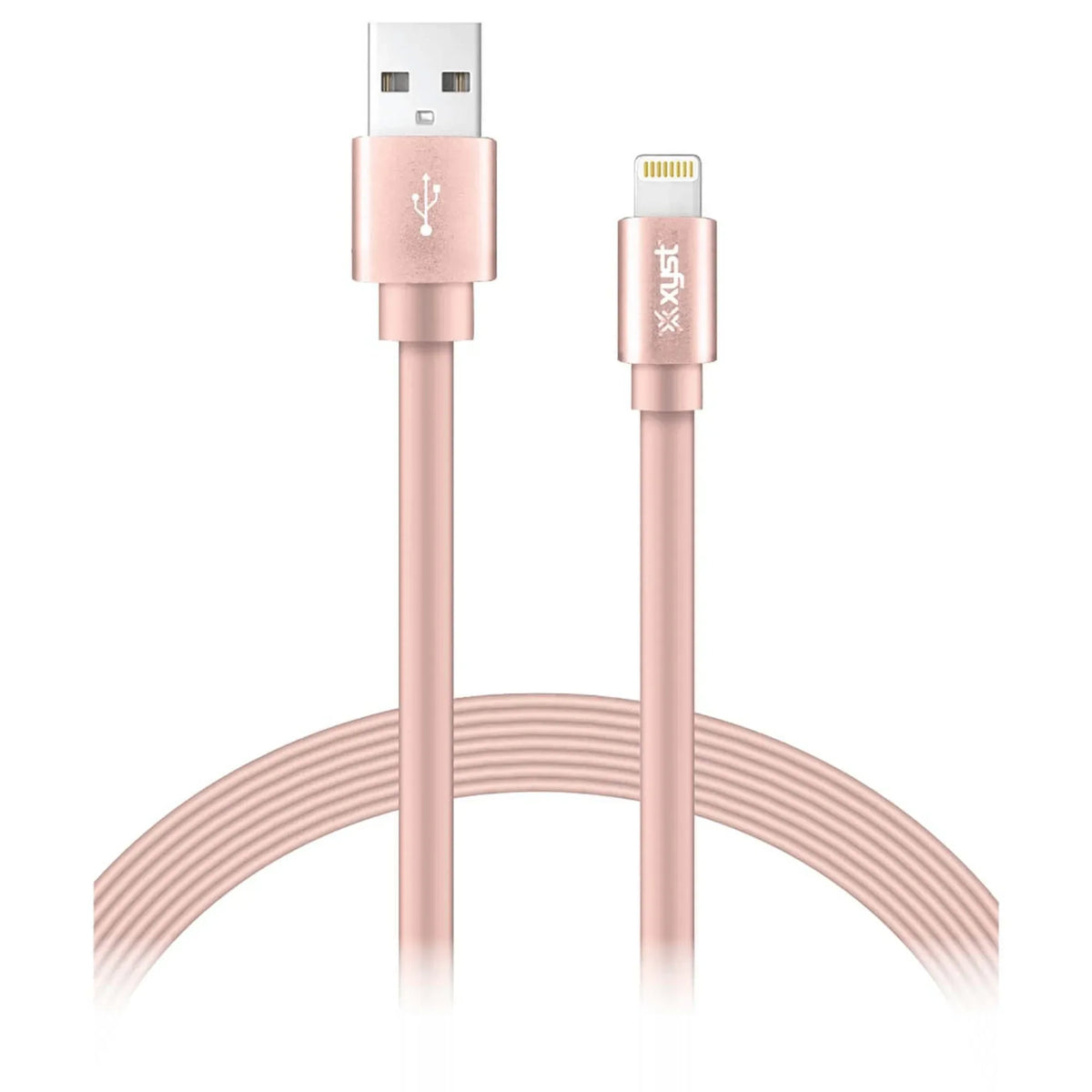 Xyst Charge and Sync USB to Lightning Flat Cable 4Ft - Trustymall