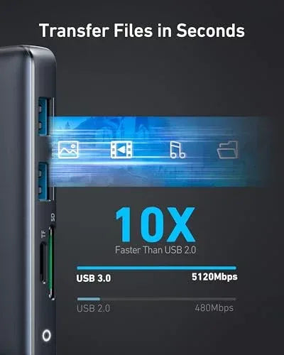 Anker <b>553</b> USB-C Hub (8-in-1) - Trustymall