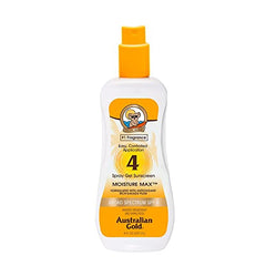 Australian Gold Clear Spray Gel SPF4 8 Oz