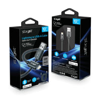 Xyst Charge and Sync USB to Lightning Braided Cable 10Ft - Trustymall