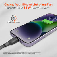 HyperGear Flexi PRO USB-C to Lightning Cable 6ft - Trustymall