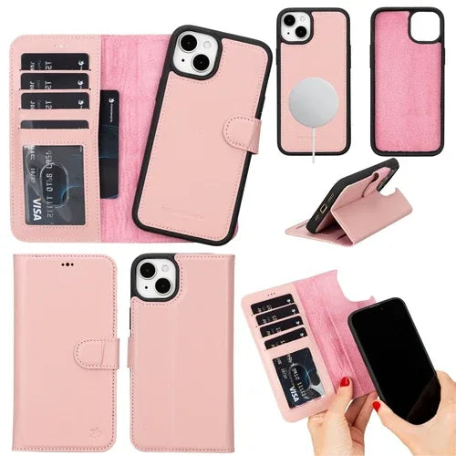 Casper Leather iPhone 14 Wallet Case | MagSafe