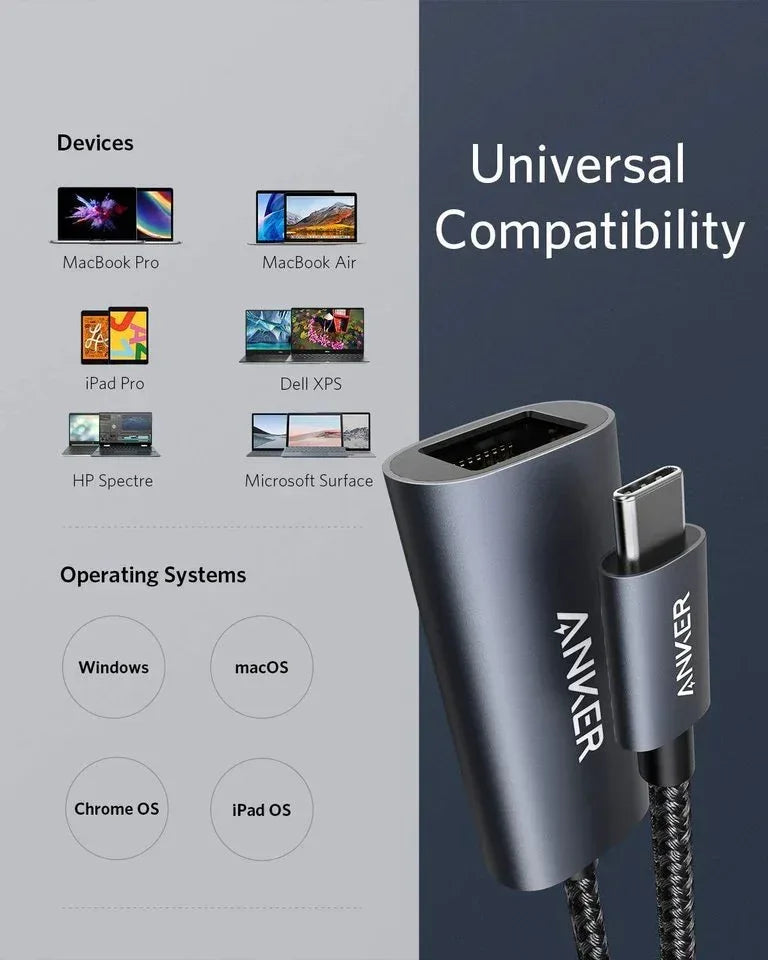 Anker <b>PowerExpand</b> USB-C to Gigabit Ethernet Adapter - Trustymall