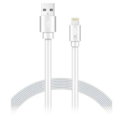 Xyst Charge and Sync USB to Lightning Flat Cable 4Ft - Trustymall