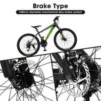 City-Cruizer – 24" Carpat™ ALUMINIUM Mountain Bike (21-Speed, - Trustymall