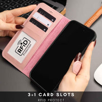 Casper iPhone 16 Pro Wallet Case Leather MagSafe
