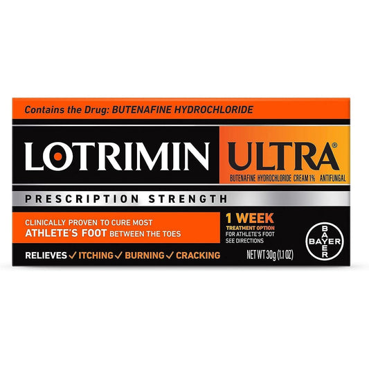 Lotrimin Ultra Prescription Strength Antifungal Cream 1.10 Oz