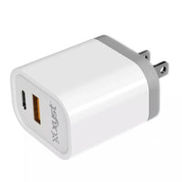 Xyst 3.4-Amp Dual USB Wall Charger with USB Port and USB Type-C Port - Trustymall