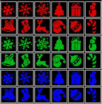 Christmas Pattern LED Laser Projector Colorful Projector - Trustymall