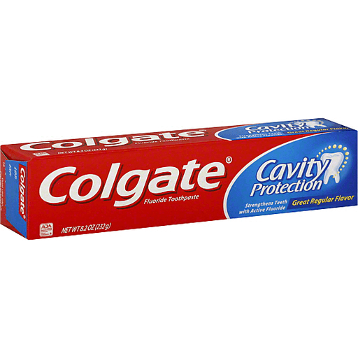 Colgate Cavity Protection Toothpaste, Fluoride, Great Regular Flavor