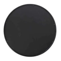 D36" Traditional Decor Style Round Antique Glass Wall Mirror, Wall