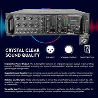 5 Core 4000W PA System Outdoor Indoor Commercial Industrial Grade